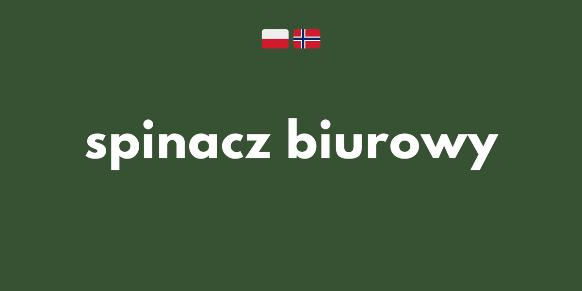 Ciekawostka: spinacz biurowy